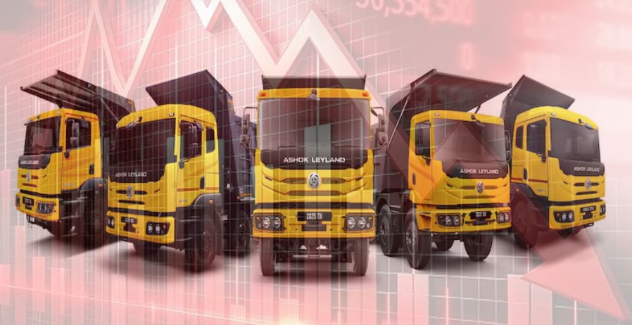 बोनस से पहले झटका! Ashok Leyland के शेयर में आई 2% की गिरावट – ये है असली वजह