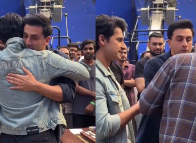 रामायण: पार्ट 1’ की शूटिंग खत्म – Ranbir Kapoor ने जताया उत्साह,Ravi Dubey को लगाया गले