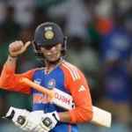 Abhishek Sharma celebrating fifty in Asia Cup 2025 vs Pakistan