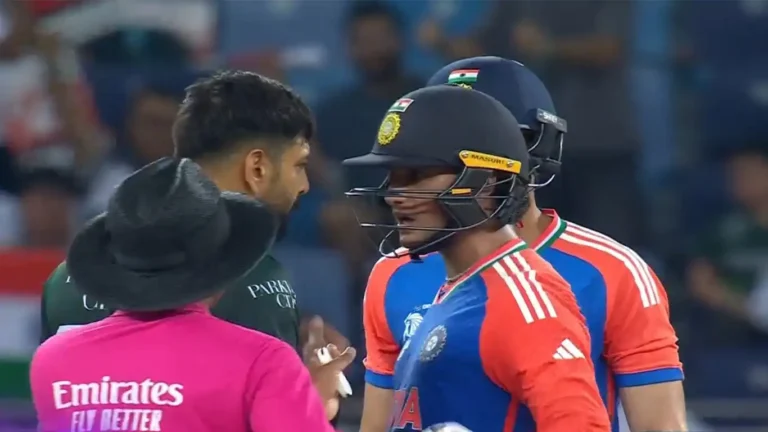 India vs Pakistan Asia Cup 2025 – अभिषेक शर्मा अर्धशतक का जश्न मनाते हुए
