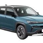 Maruti Suzuki Victoris सफेद रंग में स्टाइलिश फ्रंट ग्रिल और LED हेडलाइट्स के साथ
