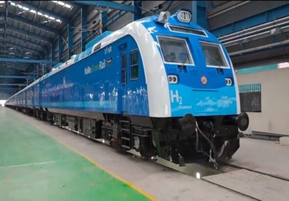 Hydrogen-Powered-Train-in-India