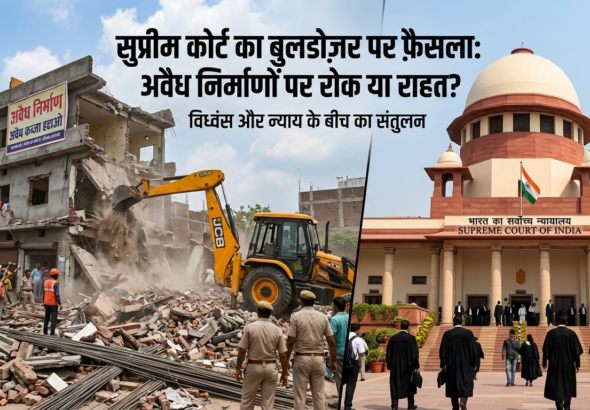 Supreme Court Bulldozer Action: अब मनमानी नहीं चलेगी, SC ने जारी की सख्त गाइडलाइंस