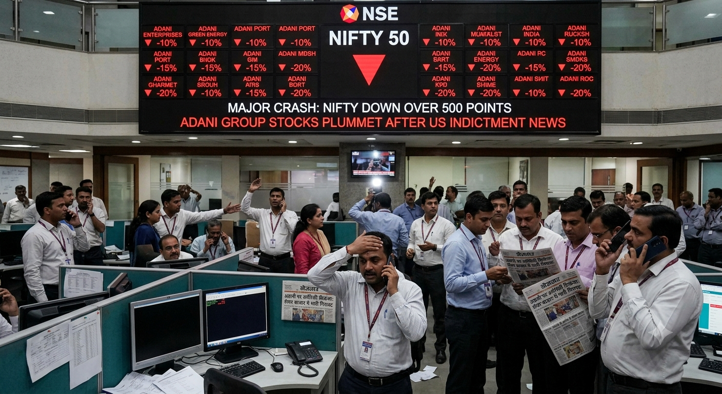 Adani Group Stock Crash