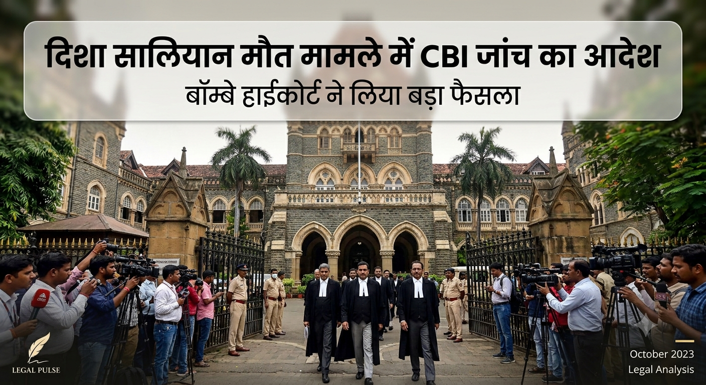दिशा सालियान मौत मामले में CBI जांच का आदेश, बॉम्बे हाईकोर्ट ने लिया बड़ा फैसला