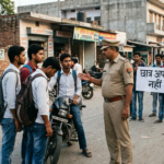 गोरखपुर: छात्रों को 'ठंडा' करने निकले दारोगा, अखिलेश बोले- ये अपराधी नहीं